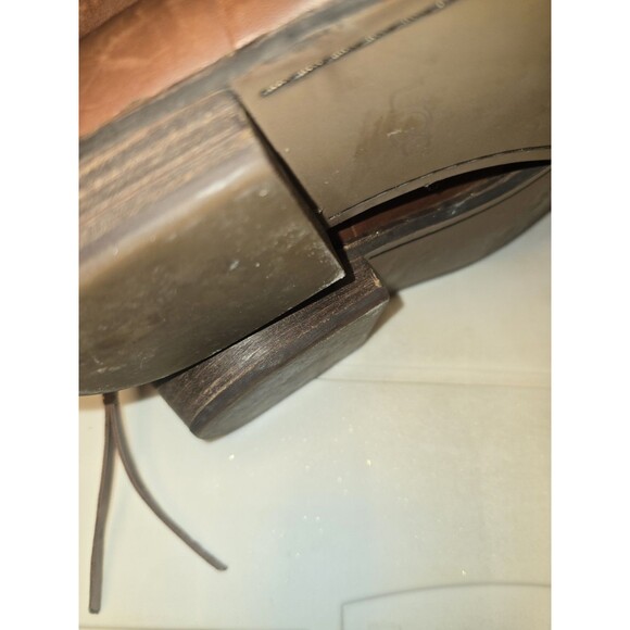 UGG Australia Women’s 9.5 Brown Leather Ankle Boots | Side Zip | Round Toe | Cla - Picture 9 of 13